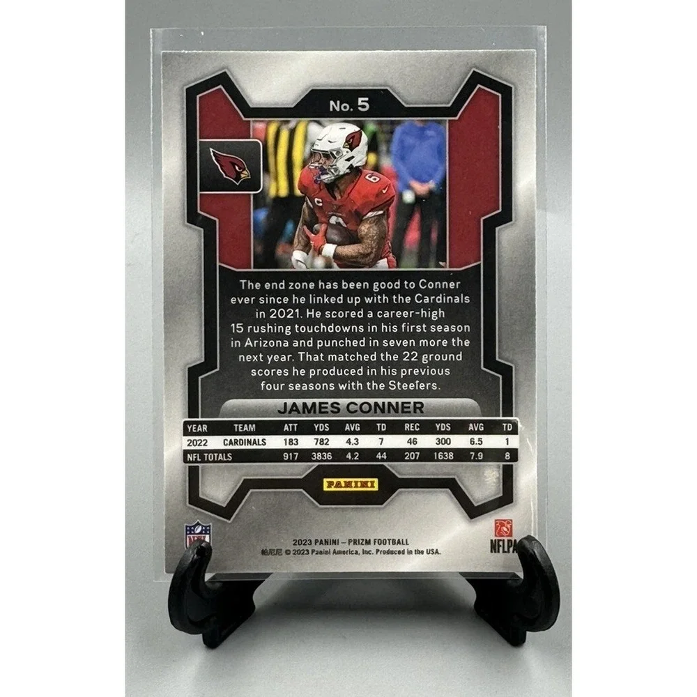 2023 Panini Prizm James Conner Arizona‎ Cardinals #5